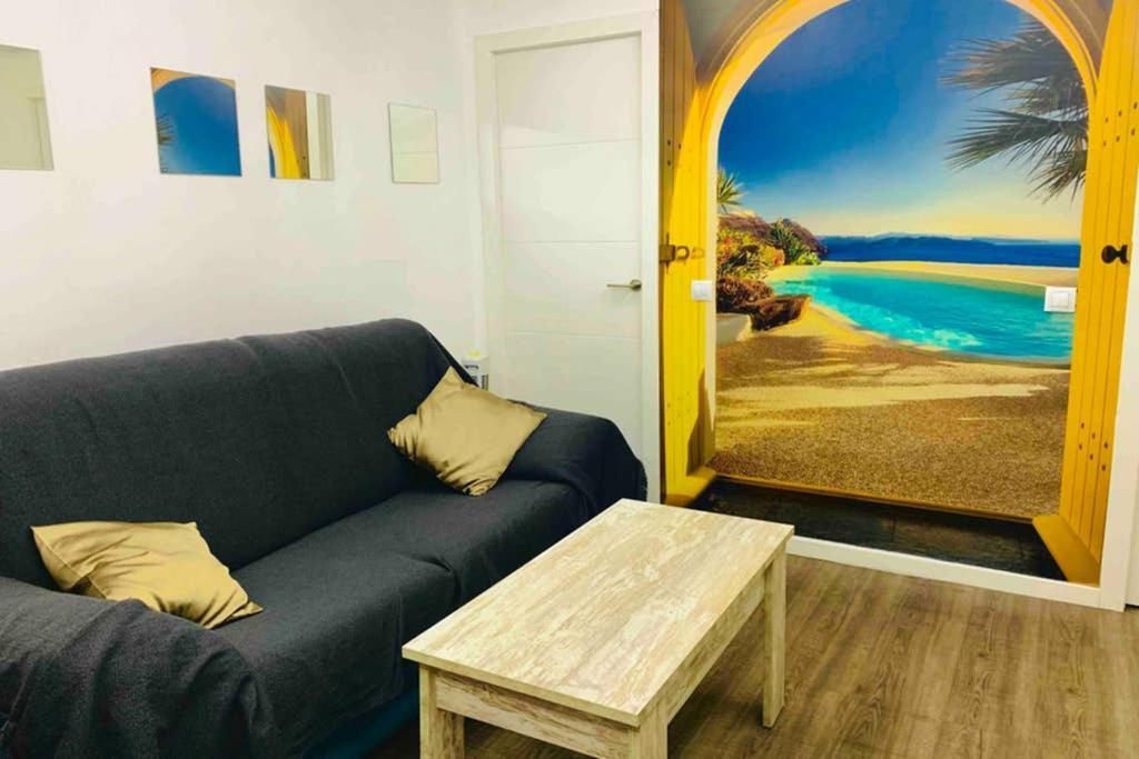 Apartamento Moderno Tipo Semisotano En Playa Las Canteras Con Wifi Las Palmas Buitenkant foto