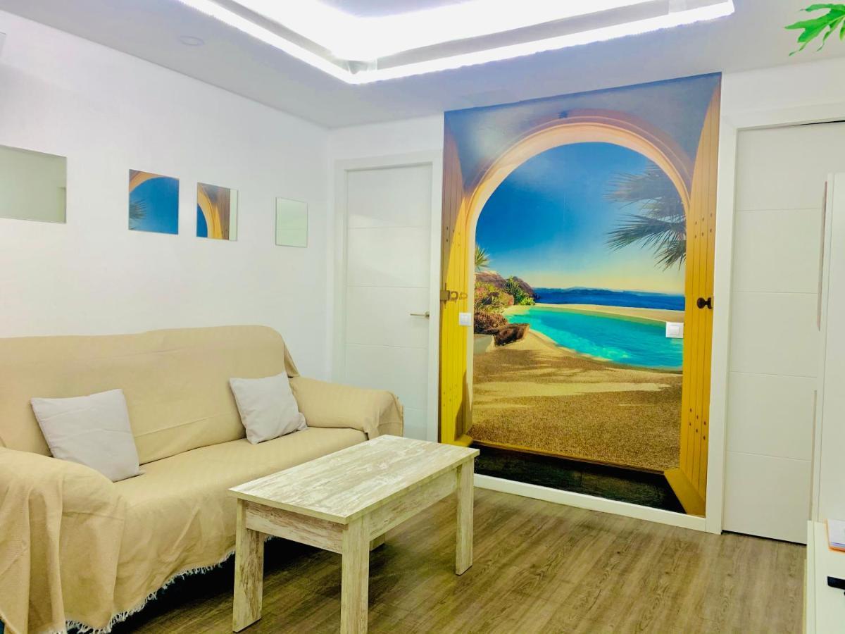 Apartamento Moderno Tipo Semisotano En Playa Las Canteras Con Wifi Las Palmas Buitenkant foto